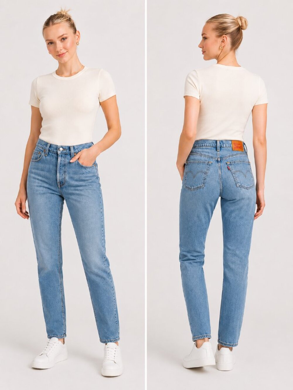 Levi’s 501 Skinny Jeans Light Wash Button Fly Women’s 25x30